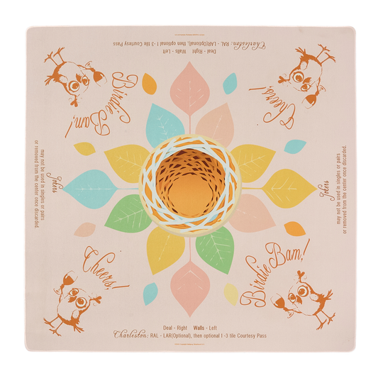 Birdie Bam Mahjong Mat Champagne