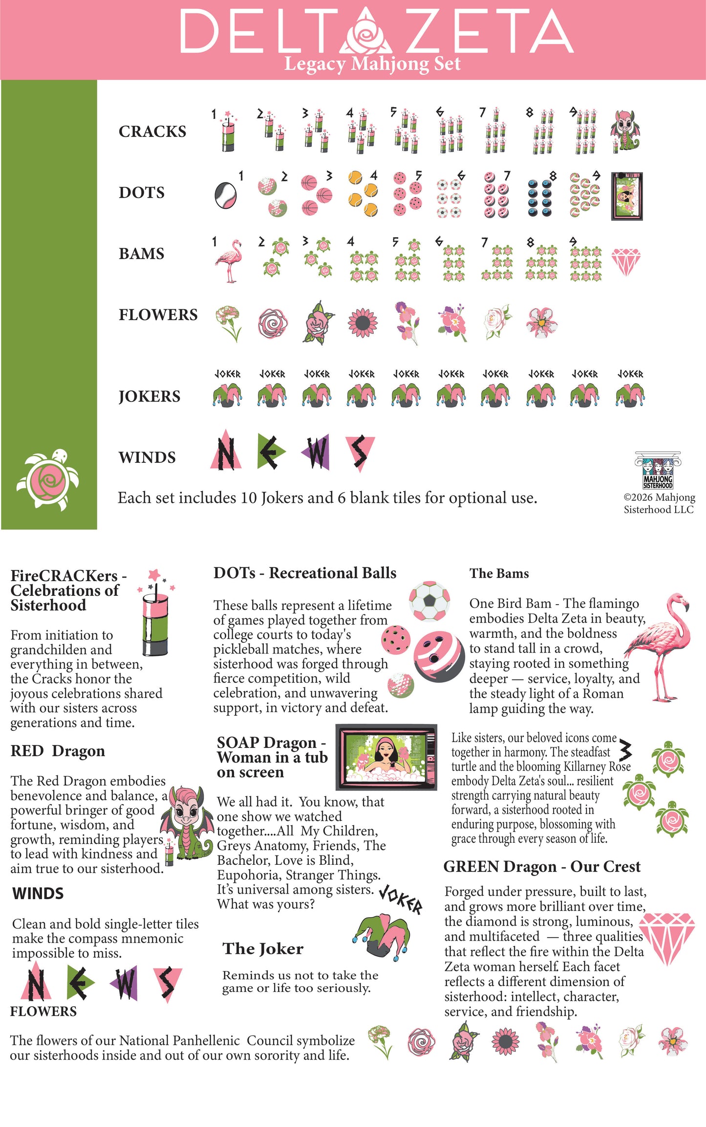 Delta Zeta Legacy Bid Day Bundle