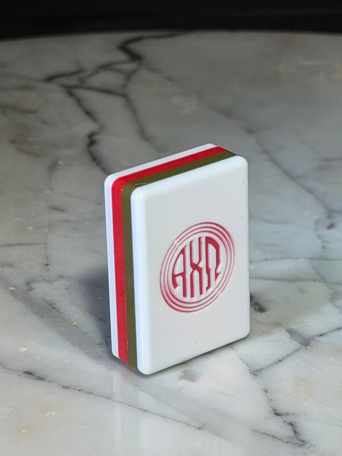Alpha Chi Omega Mahjong Tiles