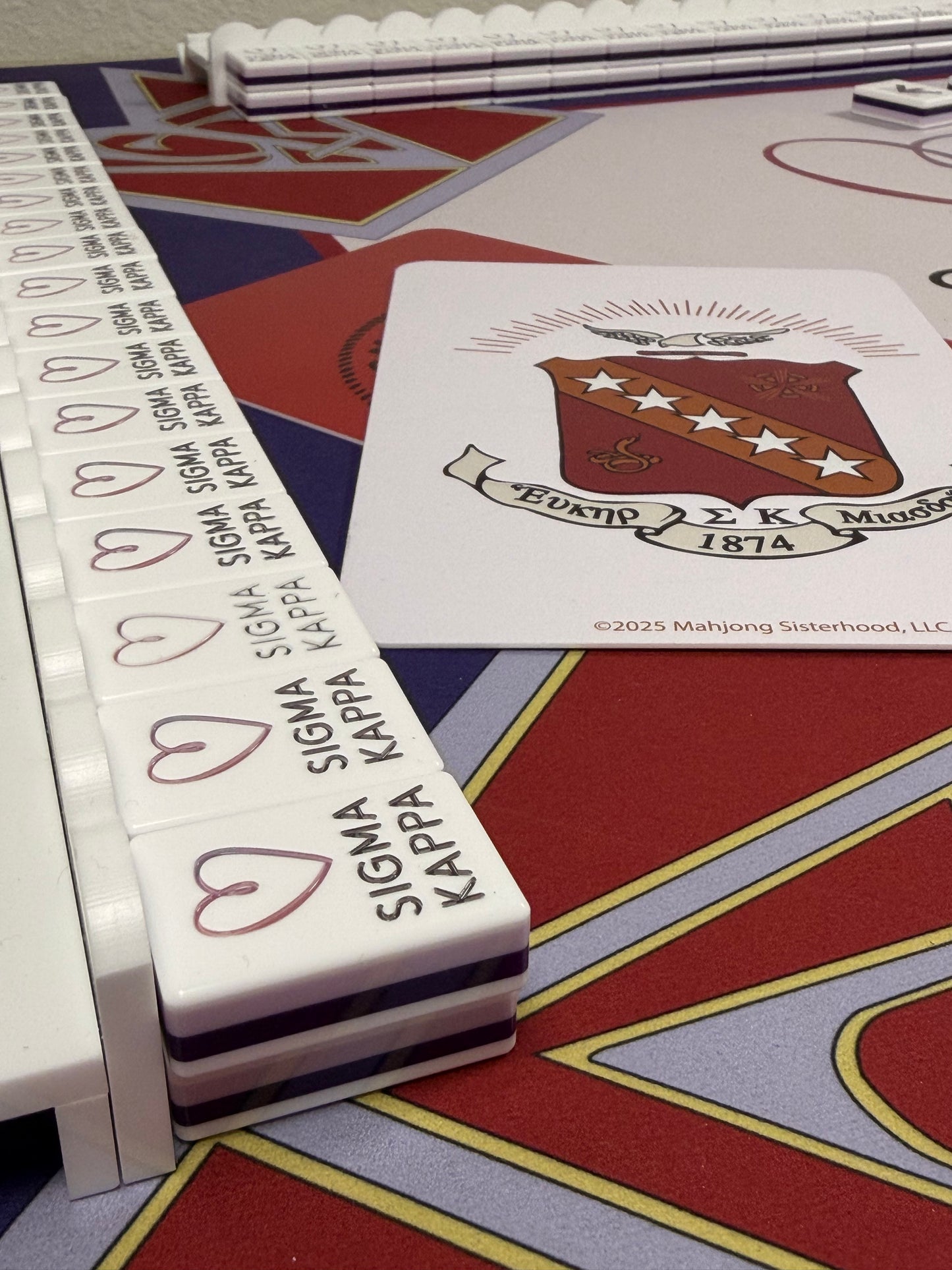 Sigma Kappa Mahjong Tiles