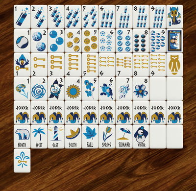 Kappa Kappa Gamma Mahjong Tiles