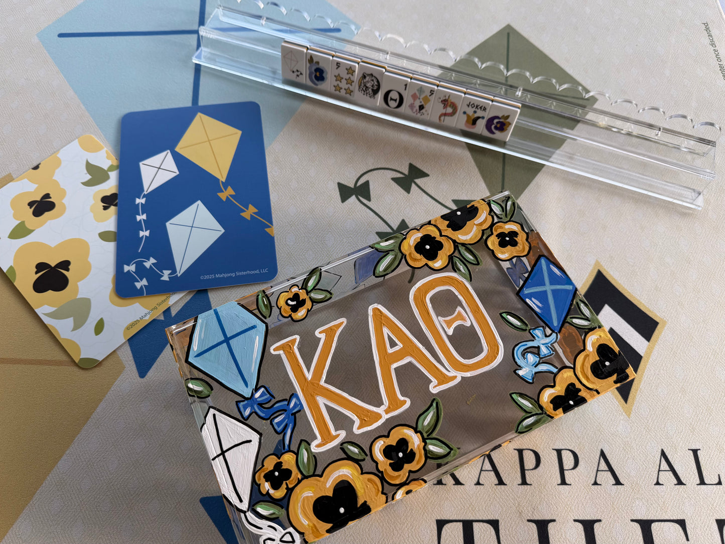 Hand-Painted Acrylic Display Box - Choose Your Sorority