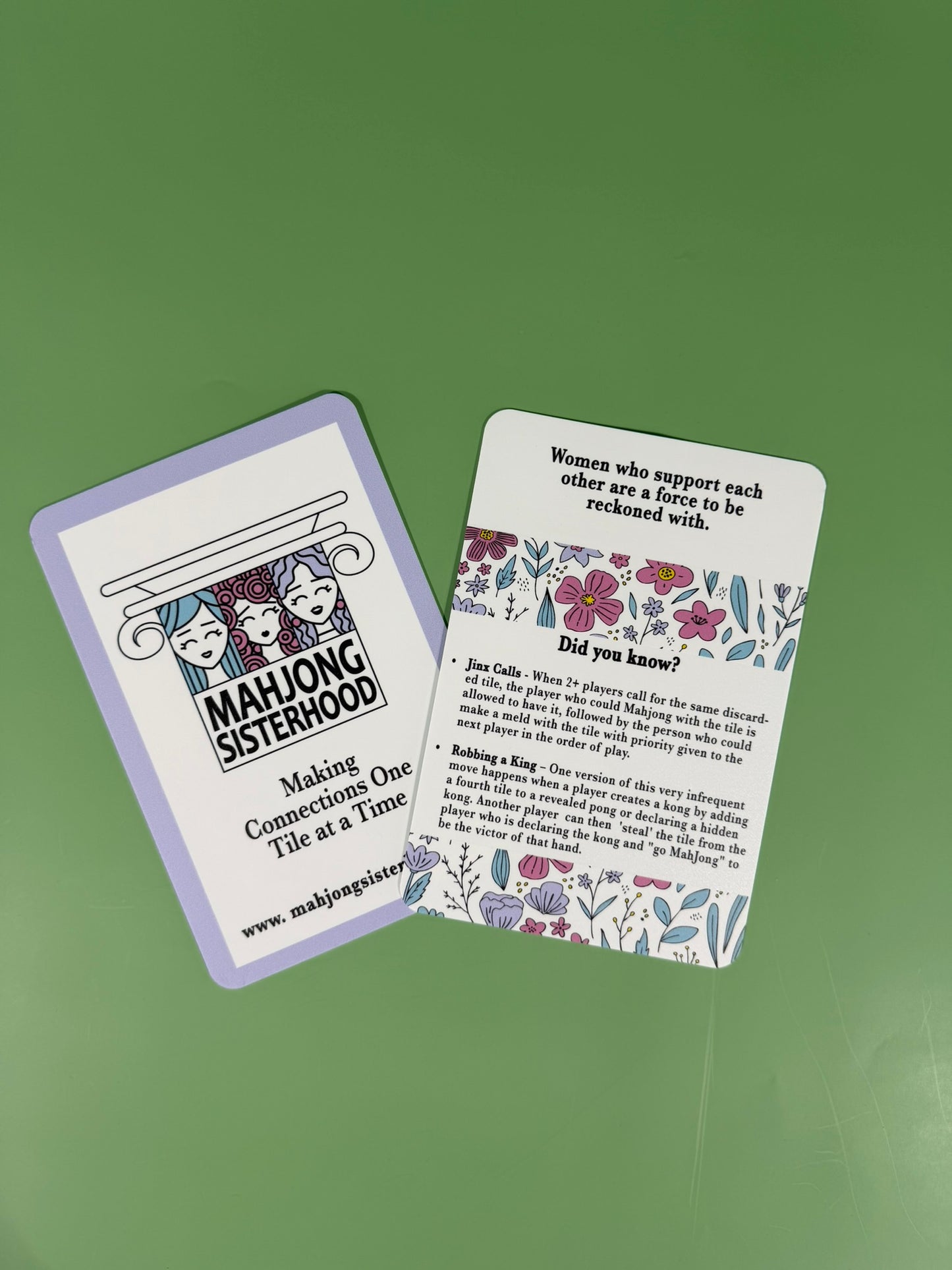 Mahjong Sisterhood Branded Shufflers