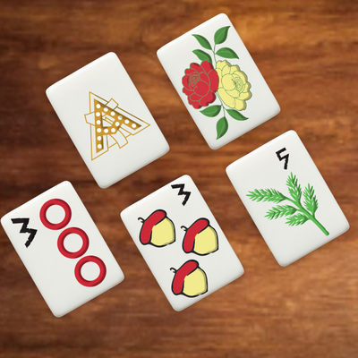 Alpha Gamma Delta Mahjong Tiles