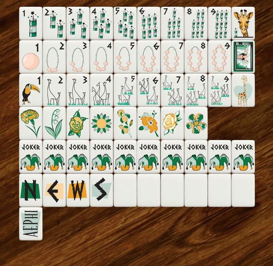 Alpha Epsilon Phi Mahjong Set