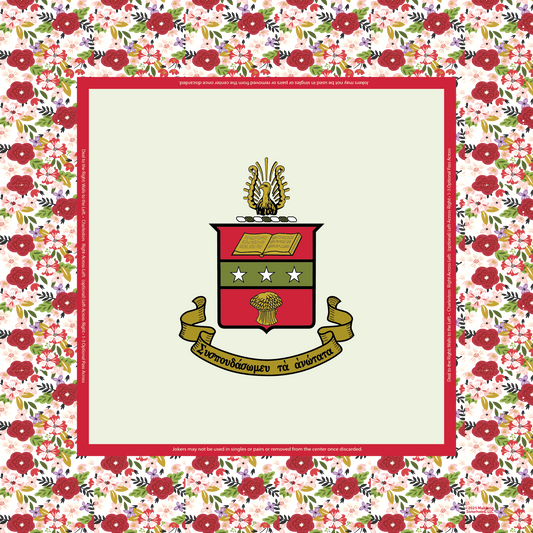 Alpha Chi Omega Mahjong Mat