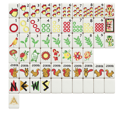 Alpha Gamma Delta Mahjong Tiles