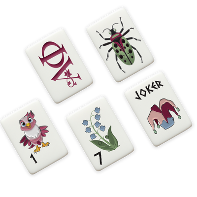 Alpha Phi Mahjong Tiles