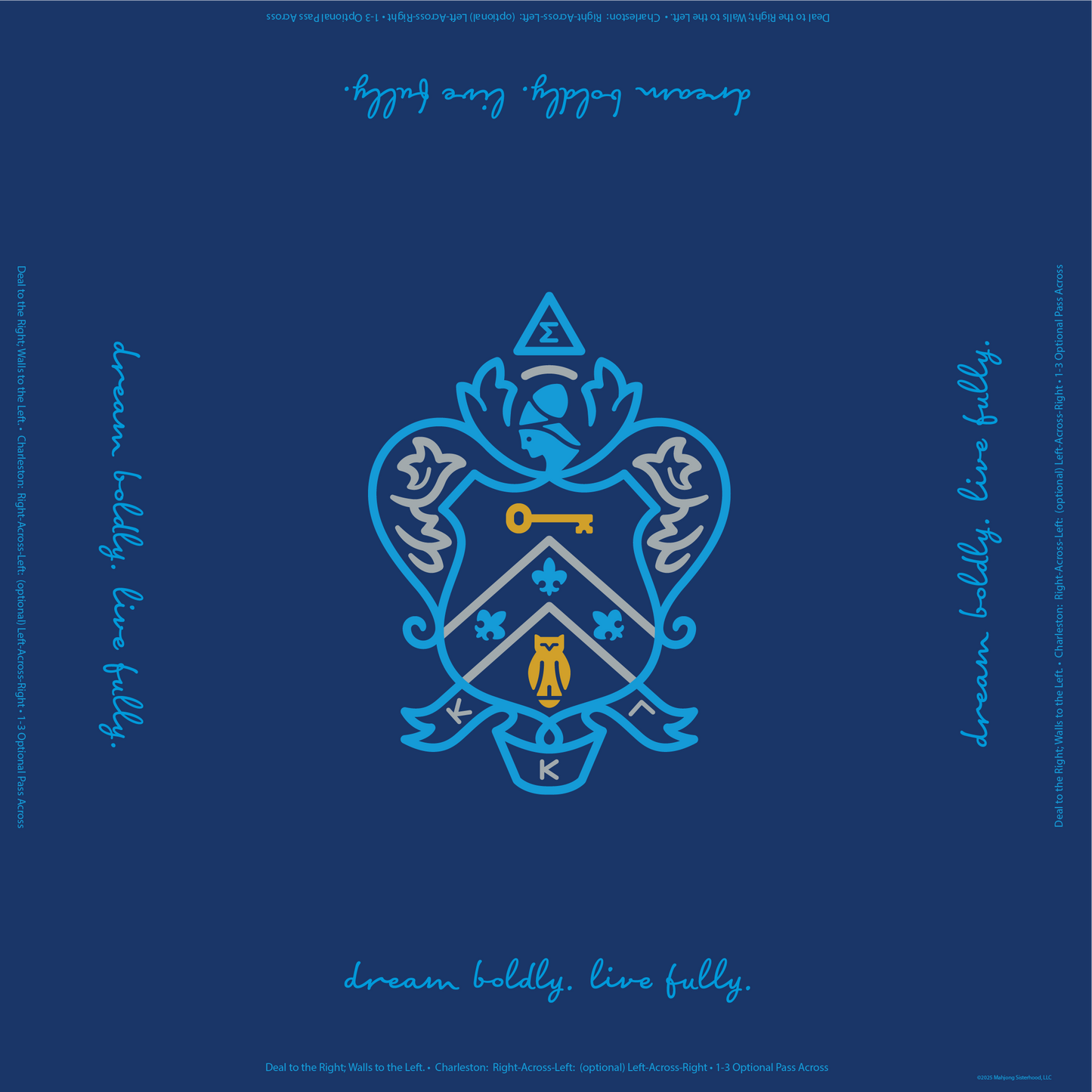 Kappa Kappa Gamma Mahjong Mat