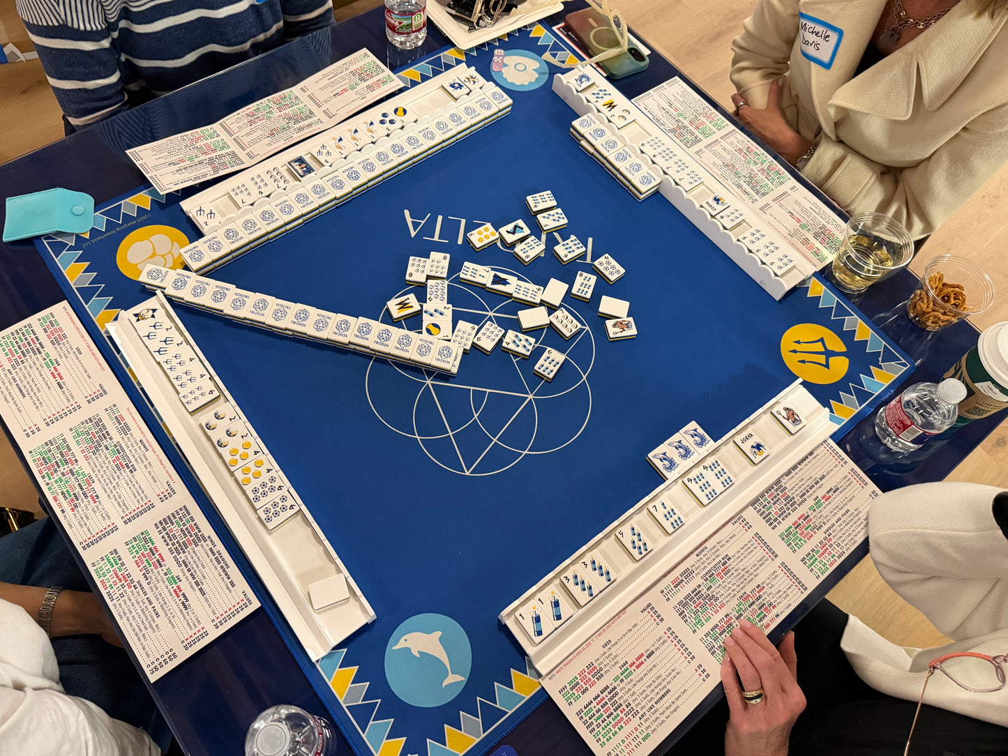 Tri Delta Mahjong Tiles