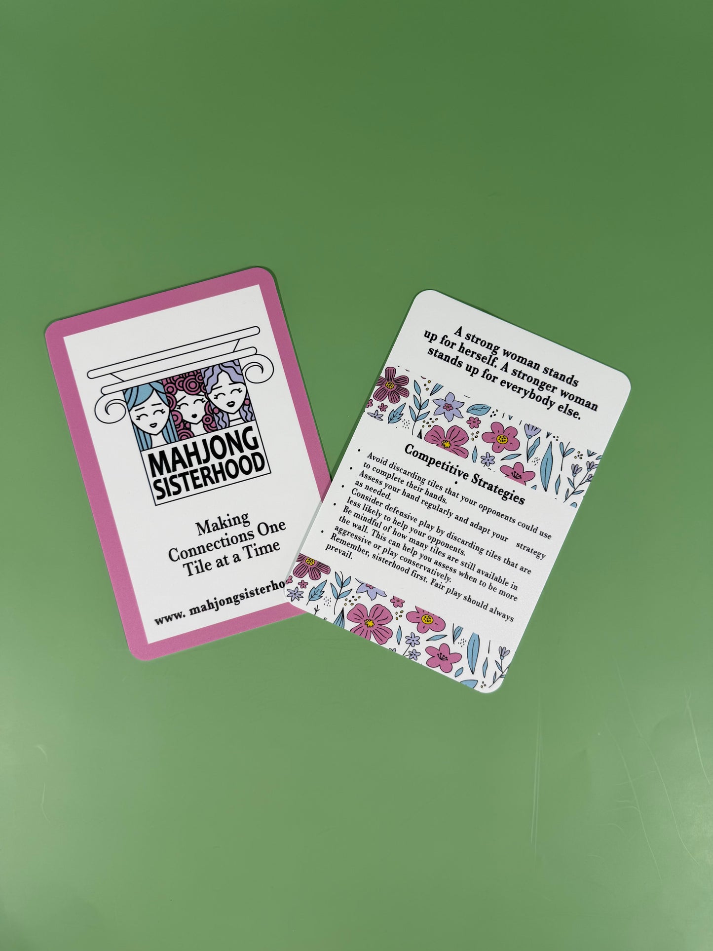 Mahjong Sisterhood Branded Shufflers