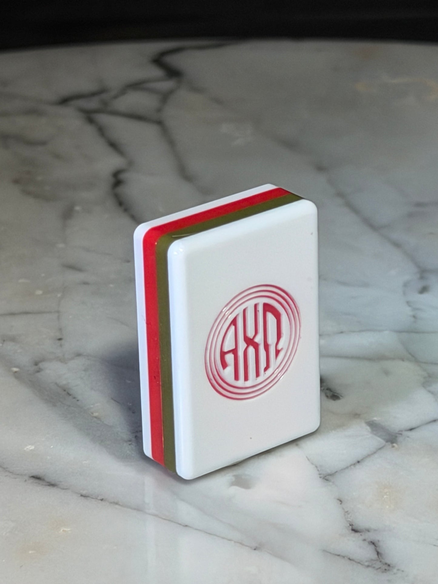 Alpha Chi Omega Mahjong Tiles