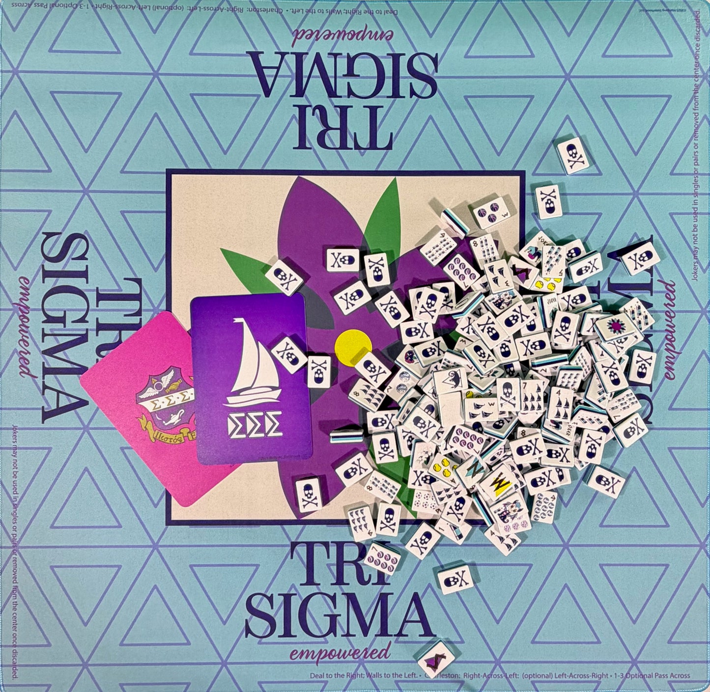 Bid Day Bundle - Sorority Mahjong Set