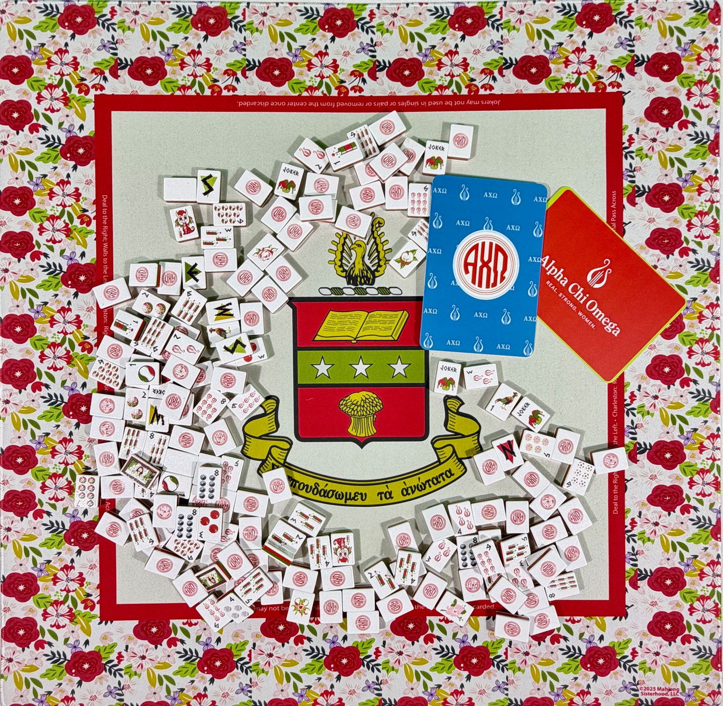 Bid Day Bundle - Sorority Mahjong Set