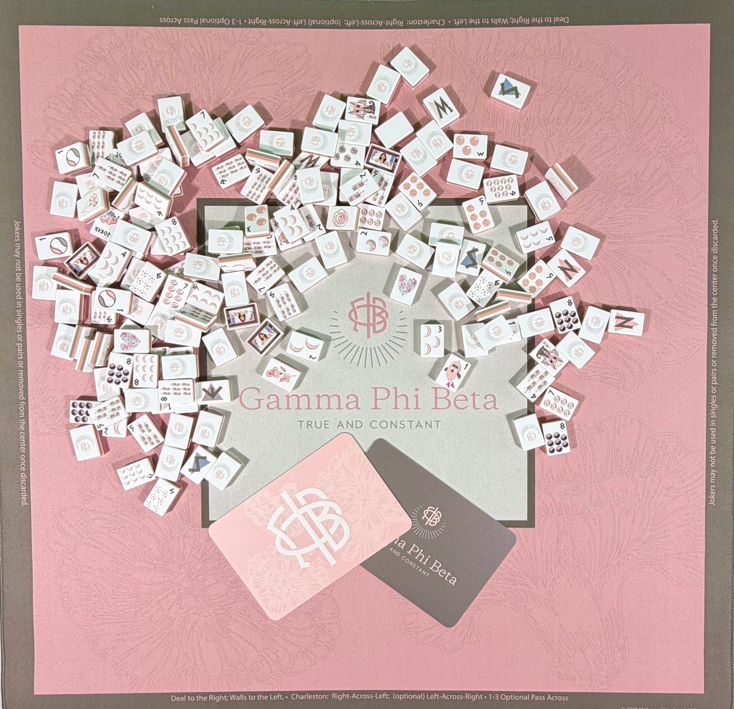 Bid Day Bundle - Sorority Mahjong Set