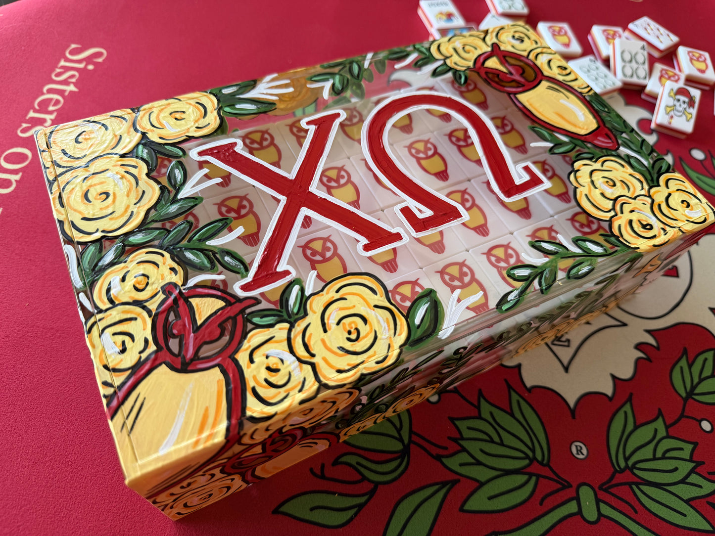 Hand-Painted Acrylic Display Box - Choose Your Sorority
