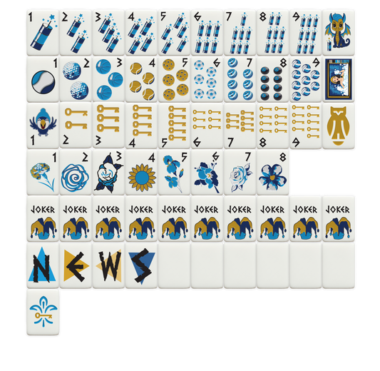 Kappa Kappa Gamma Mahjong Tiles