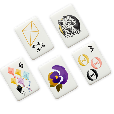 Kappa Alpha Theta Mahjong Tiles
