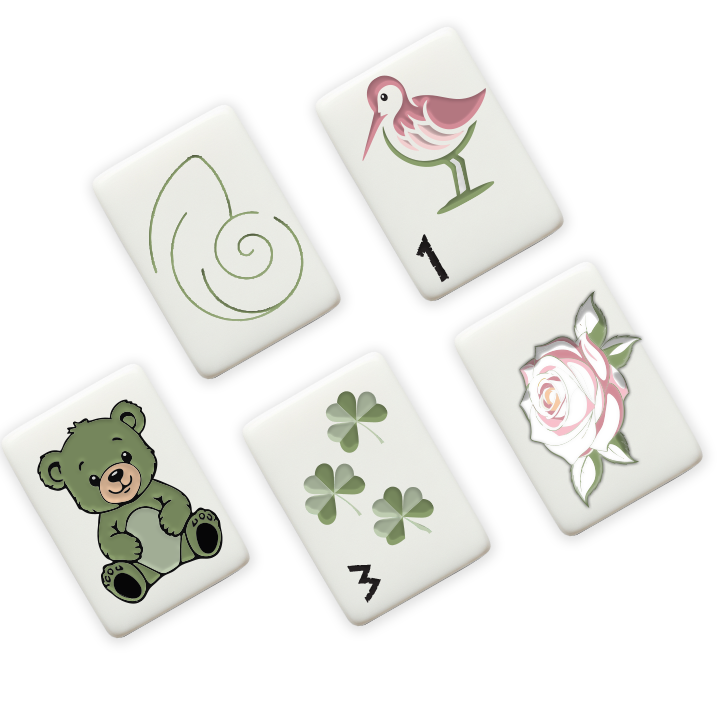 Kappa Delta Mahjong Tiles