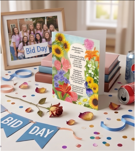 Bid Day Sorority Mahjong  Legacy Gift