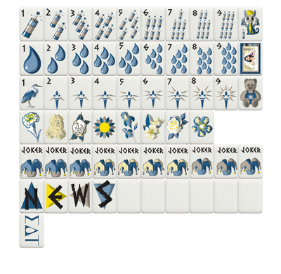 Sigma Delta Tau Mahjong Tiles