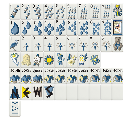 Sigma Delta Tau Mahjong Tiles