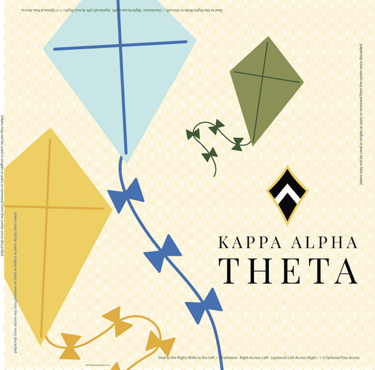 Kappa Alpha Theta Mahjong Mat