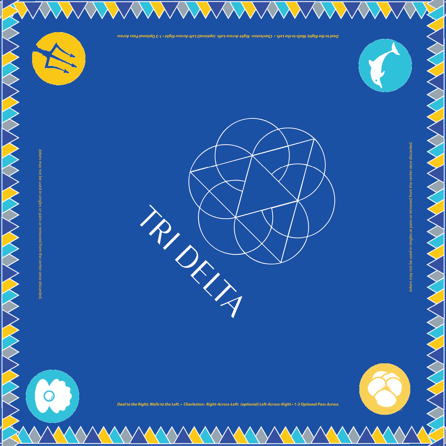 Tri Delta Mahjong Mats