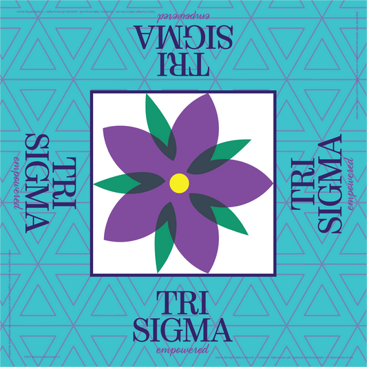 Tri Sigma Mahjong Mat