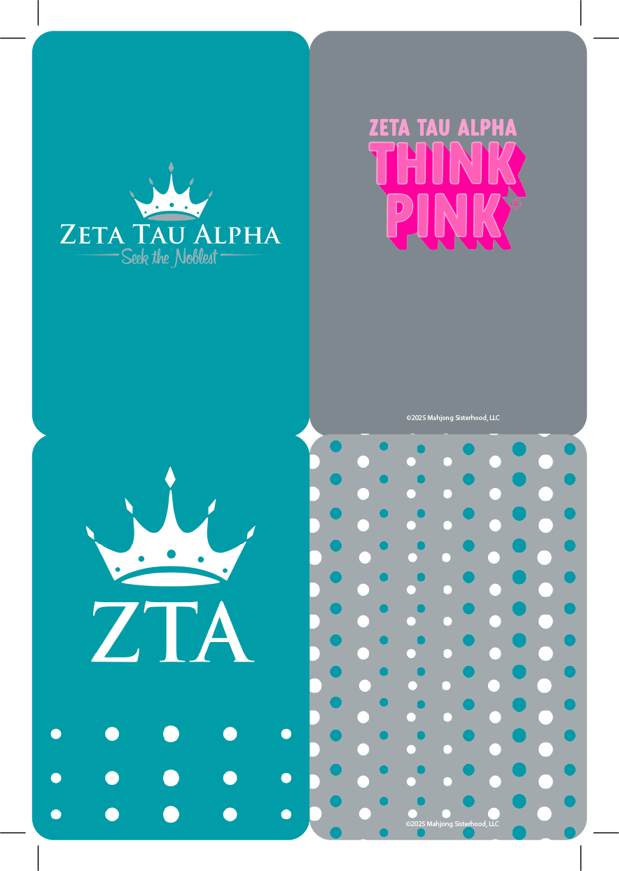 Zeta Tau Alpha Mahjong Shufflers