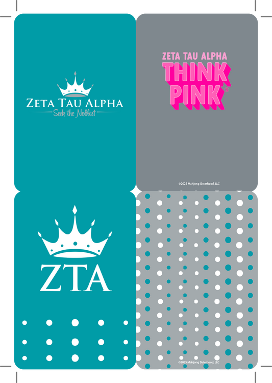 Zeta Tau Alpha Mahjong Shufflers