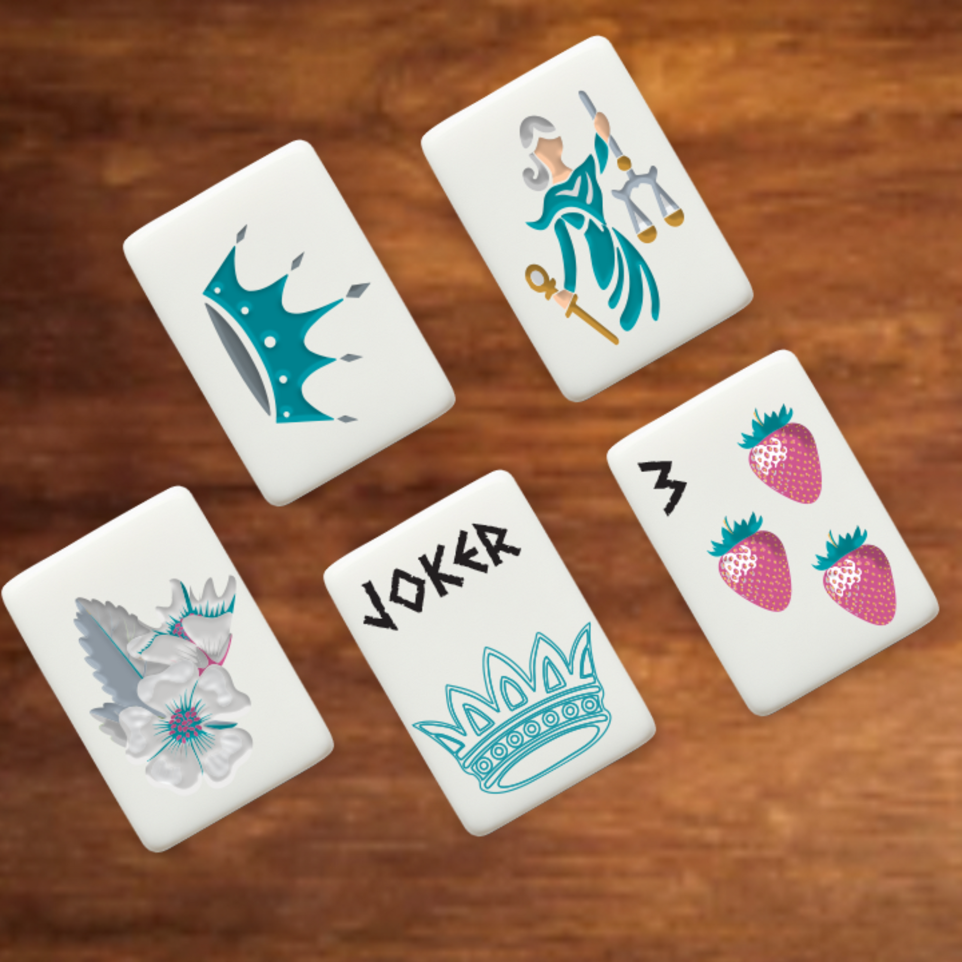 Zeta Tau Alpha 5 Tiles