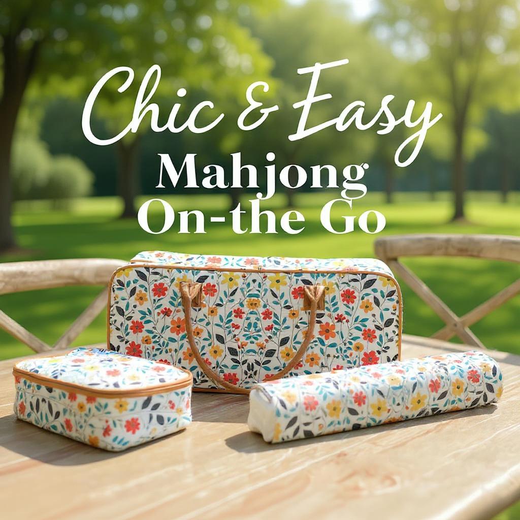 Mahjong Three-in-One Carryall Adventure Set